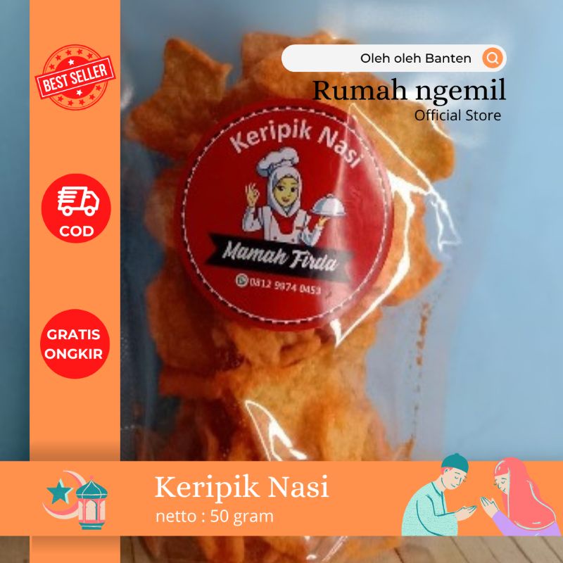 

BELI 3 GRATIS 1 KERIPIK NASI OLEH-OLEH BANTEN/GENDAR GURIH CEMILAN NASI