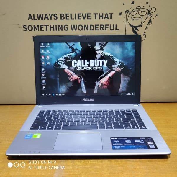 [Laptop / Notebook] Laptop Gaming Asus X450J Core I7 Nvidia Gt 745M Ram8Gb Hdd1Tb Laptop Bekas /