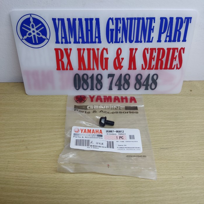 BAUT BREKET SELANG REM MIO SPORTY, TANGKI BENSIN NOUVO ORI 95807-06012