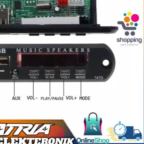 Kit mp3 player ( MP3, USB, FM)