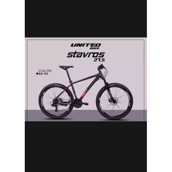 Sepeda Gunung MTB United Stavros 27,5 Inch New