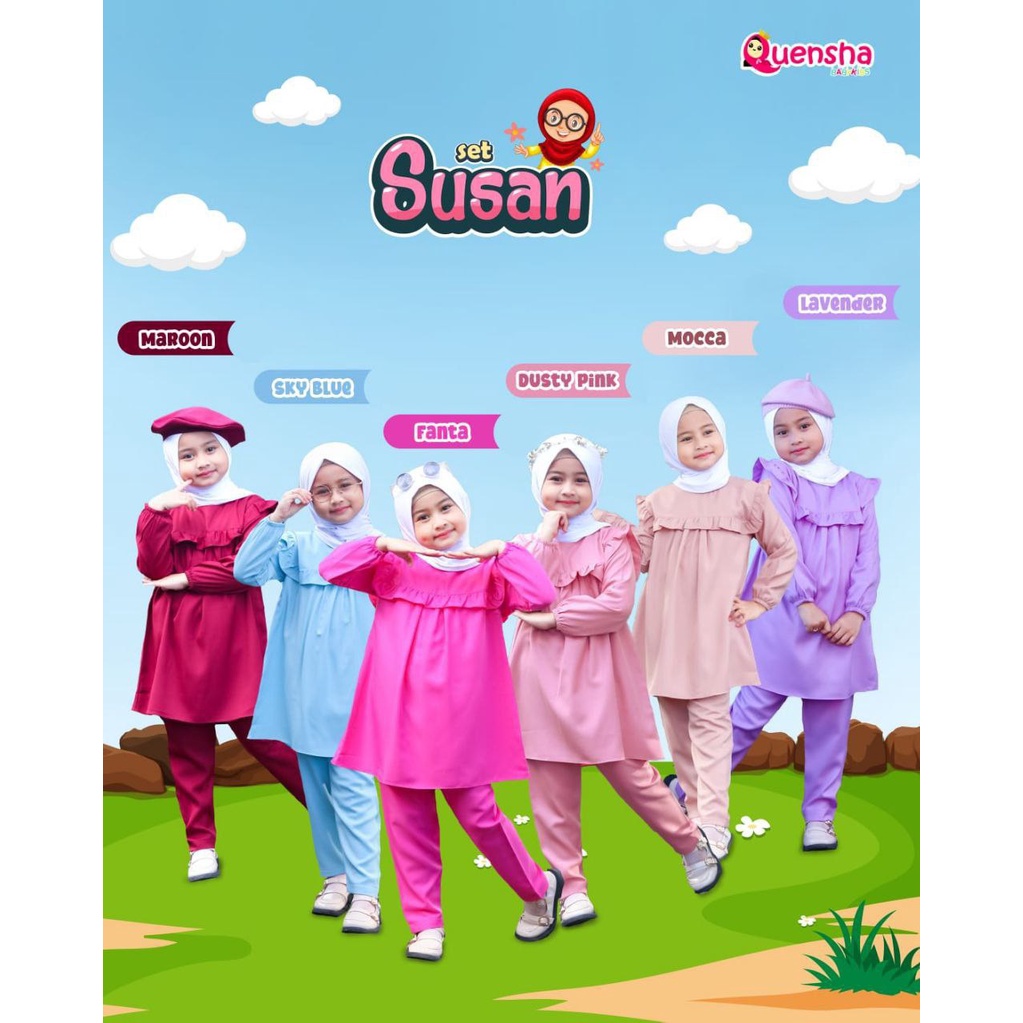 Set Tunik SUSAN original by QUENSHA