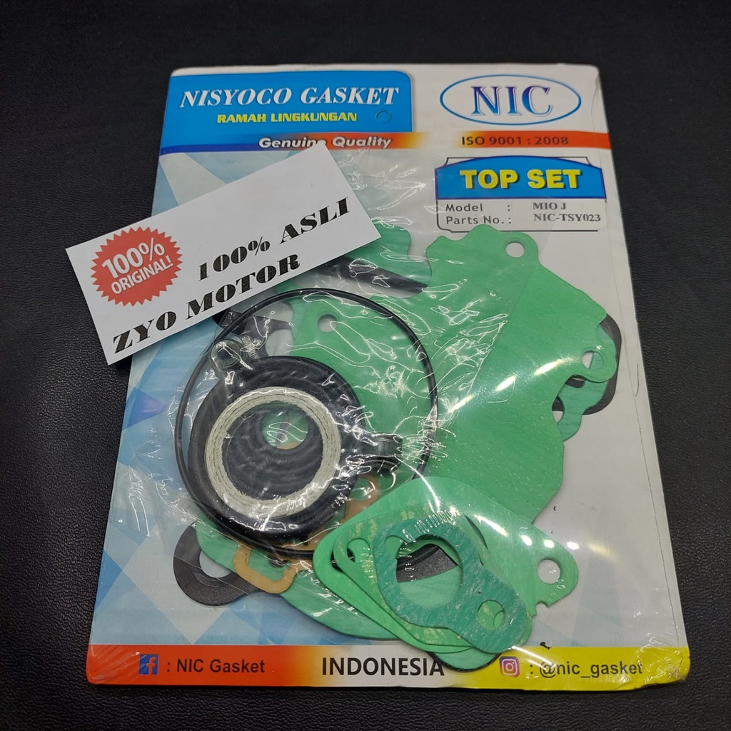 PAKING GASKET TOP SET MIO J ASLI 100% YAMAHA FINO MIO GT ORI