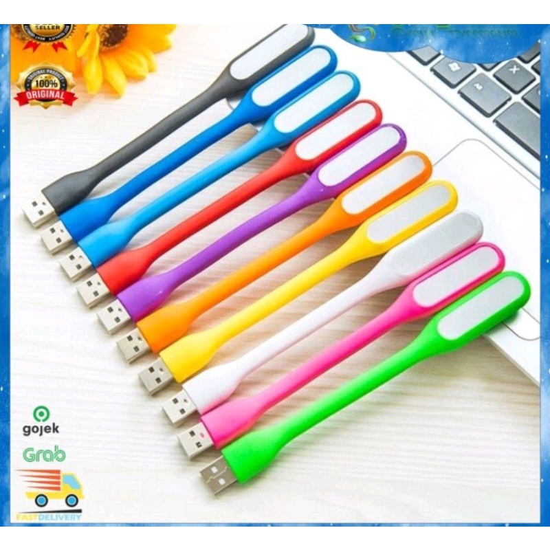 Lampu Sikat LED lampu Belajar USB Super Terang