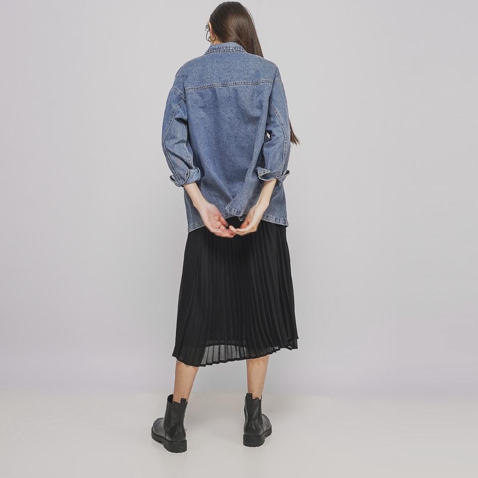 Chekout This Is April Jaket Jeans Wanita Yerin Outer Denim Jackets 181704