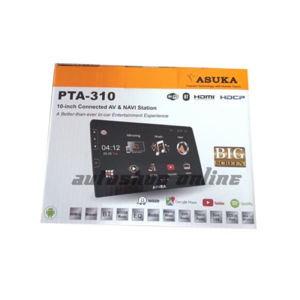Unik onderdil Head Unit ASUKA PTA-310 2G 10 Double Din Honda CRV Turbo  Limited