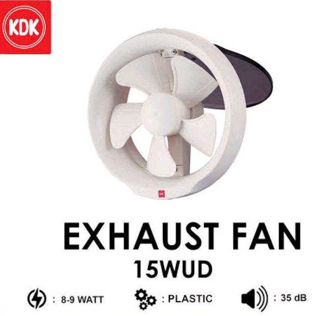 Exhaust kaca Kdk Exhaust fan kdk Exhaust Window Mount KDK 6inch 15WUD