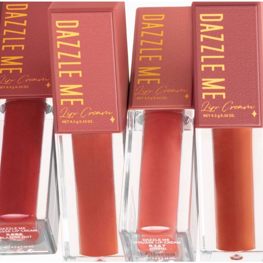 DAZZLE ME Mousse Lip Cream 4,5g - Joyful - ALL Varian