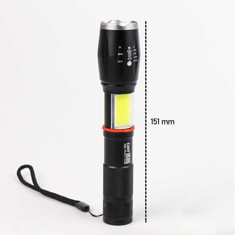 TaffLED Senter LED Cree XM-L T6 8000 Lumens - E17 COB