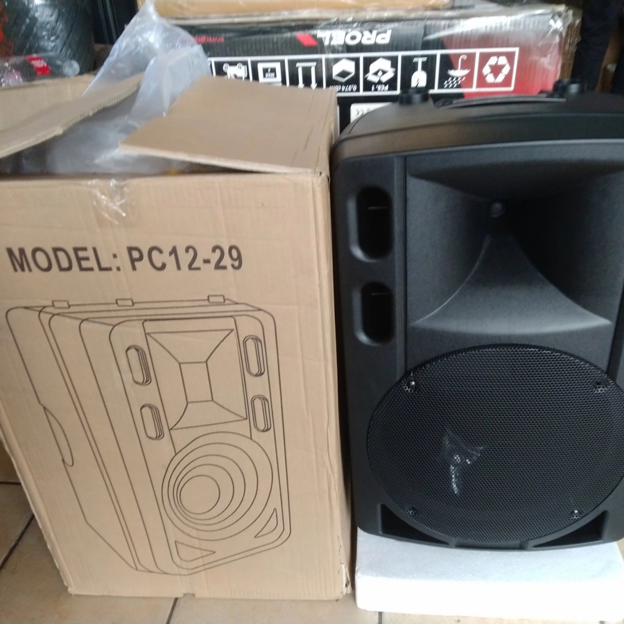 Box Kosong 12inc model RCF terbaru import harga 1pcs