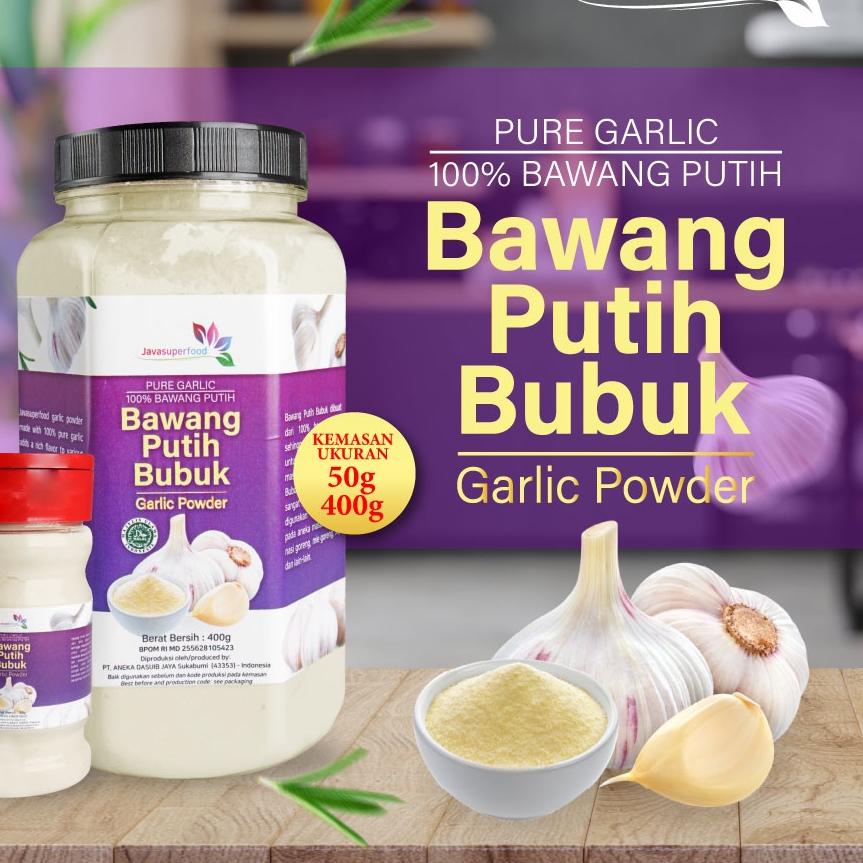 

10.10 BIG SALE FASION Bawang Putih Bubuk | Garlic Powder | Bubuk Bawang Putih 400g 