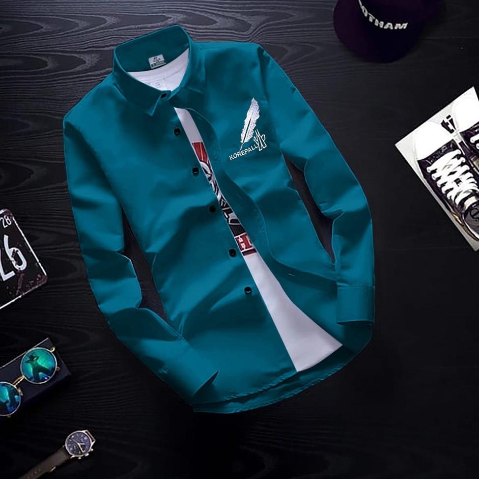 BNJ.31Oc22в ▪ animos / kemeja KOREPALL M,L,XL,XXL / kemeja pria lengan panjang / kemeja casual