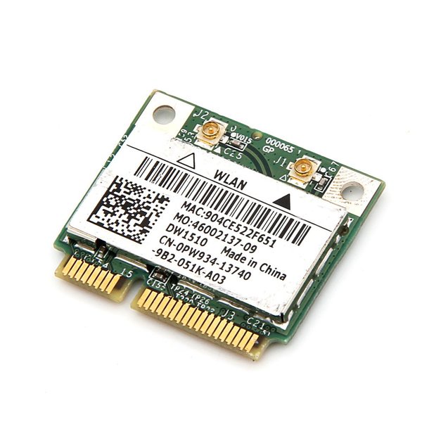 Promo Broadcom DW1510 Dual Band 2.4GHz-5GHz WiFi Mini PCI-e BCM4322 - Hackintosh Support BERKUALITAS