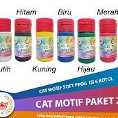 

Hot Sale !! Cat Khusus Motif Paket 2 6 warna ハ