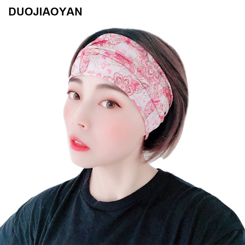 Bandana Bando Rambut Beanie Jilbab Masker Wajah Olahraga Luar Ruangan Jilbab Rekreasi