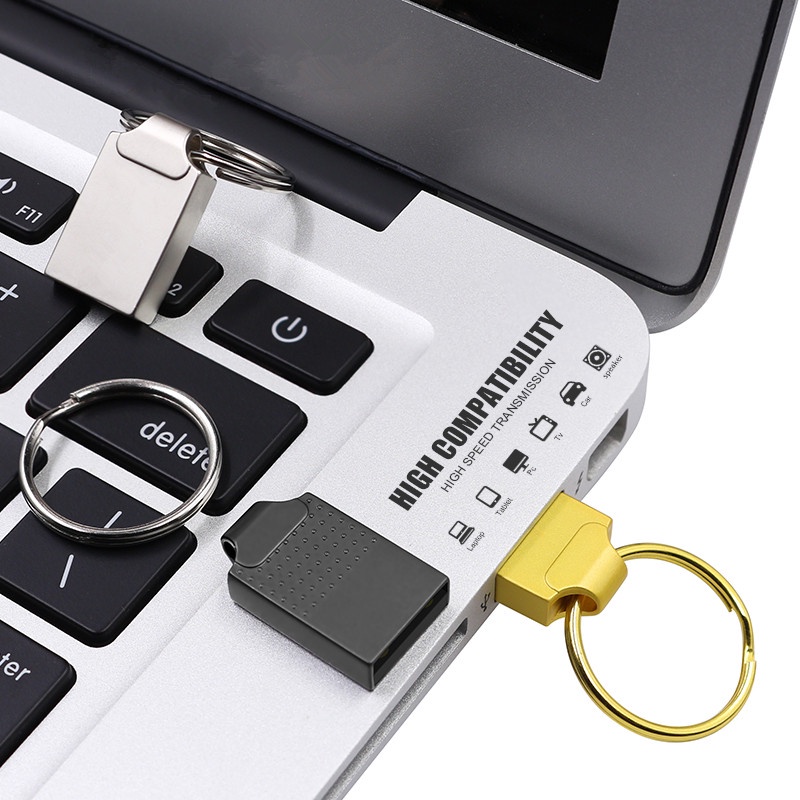 Flash Disk USB Mini 1TB 2TB Bahan Metal