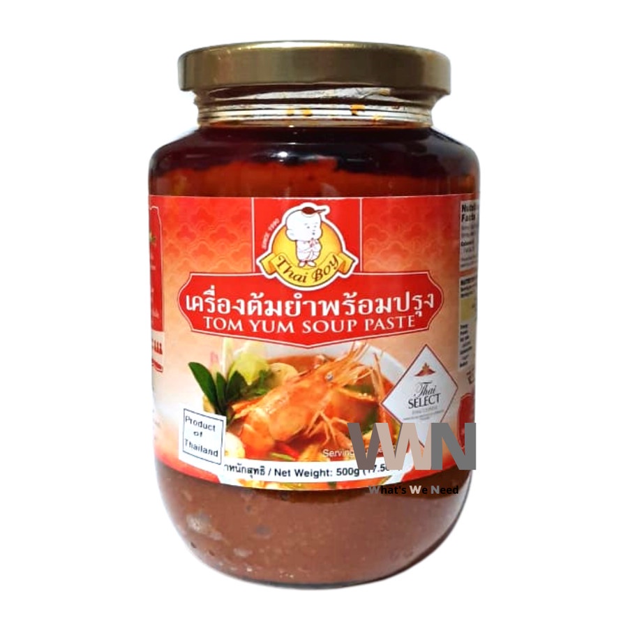 

Thai Boy Tom Yum Soup Paste 500 Gr - Bumbu Tom Yam