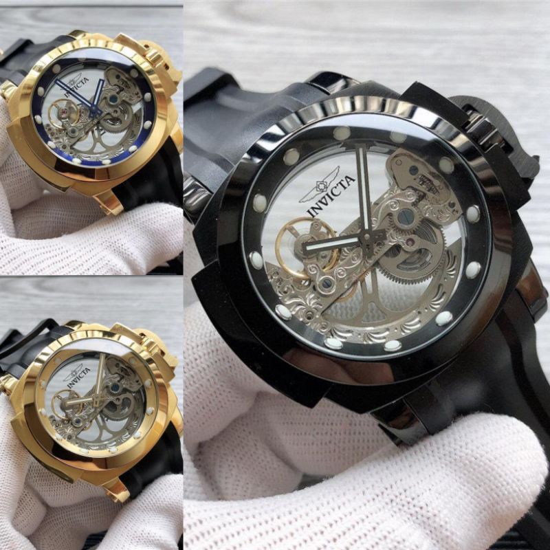Jam Pria Invicta Coalition Forces Rubber premium