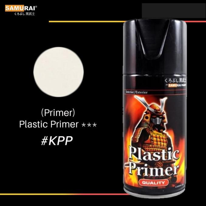(PRIMER) KPP Plastik Primer - SAMURAI PAINT Cat semprot/Pilox/Aerosol