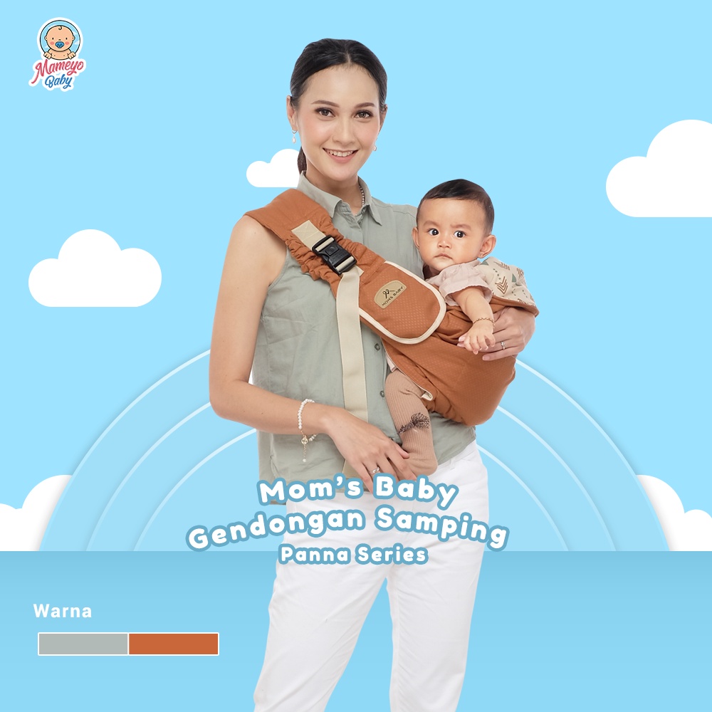 Gendongan Samping Panna Series - MBG1021 By Moms Baby