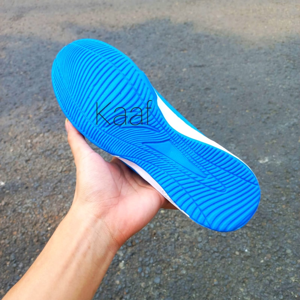 Sepatu Futsal Accelerator Infinity IN Blue White l COD Sepatu Bola l Futsal Accelerator lightspeed ll Original Brand Best Seller Termurah Terbaru
