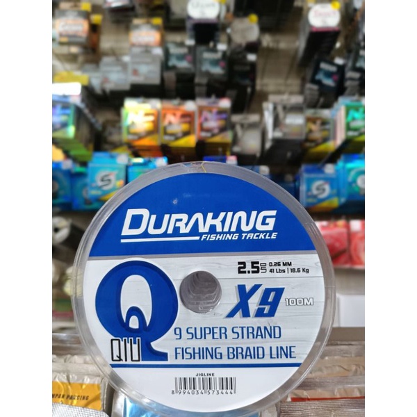 Benang Pancing PE Duraking Qiu X9