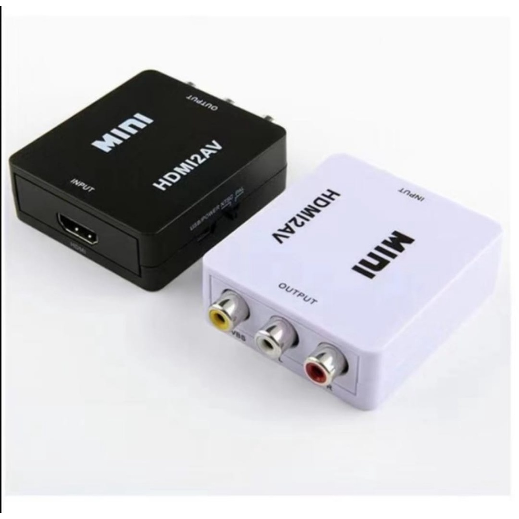 HDMI to AV RCA converter adapter