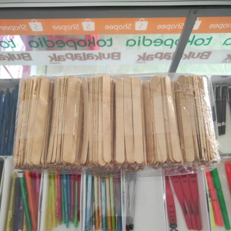 Stik es krim TEBAL HALUS isi 300pcs