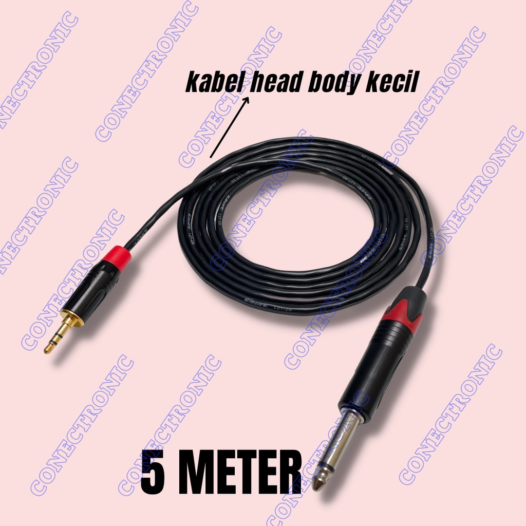 kabel jack akai mono to aux mini stereo|kabel head kecil 5 meter