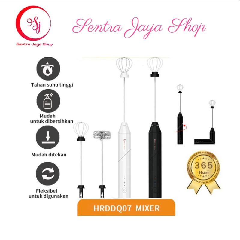 Folding Hand Mixer Electric HRDDQ07 Han River