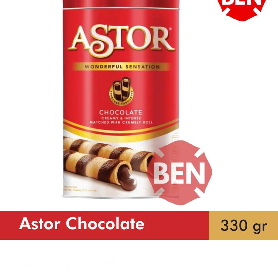 

9.9 Flash Sale Astor Chocolate Kaleng 330g 330gr 330 g gr Wafer Stick Coklat Murah serbuuu !