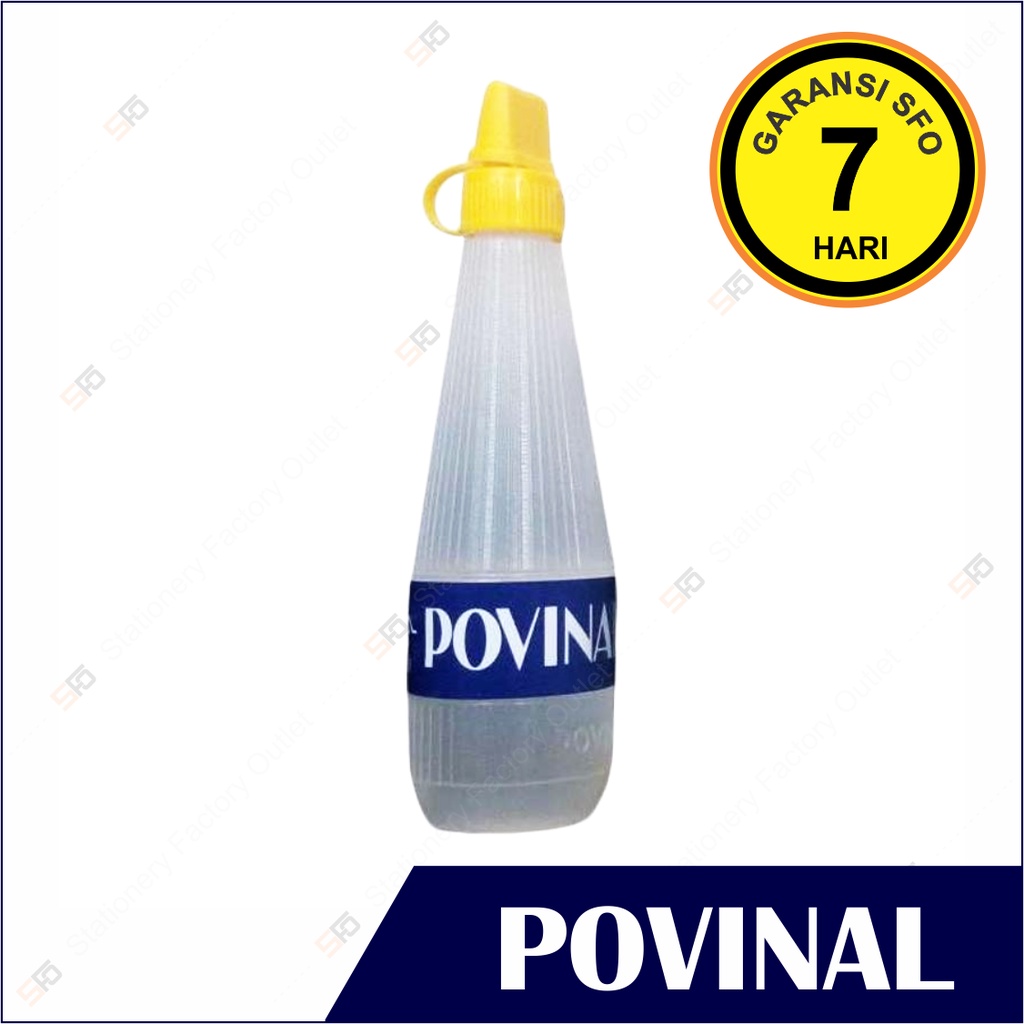 

Lem Povinal Tanggung 112 - Liquid Glue 75ml