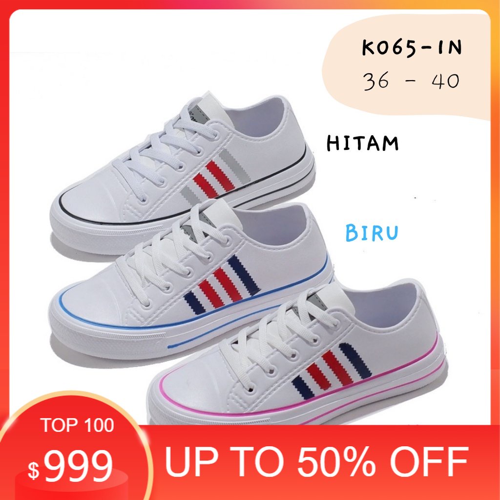 Sepatu Cewek Anti Air Murah Bahan Karet  K065-1N