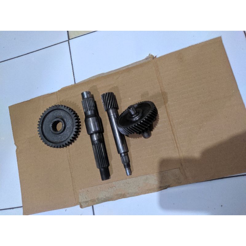 gigi rasio gear ratio gigi gardan full set yamah mio sporty/mio smile/mio sould original