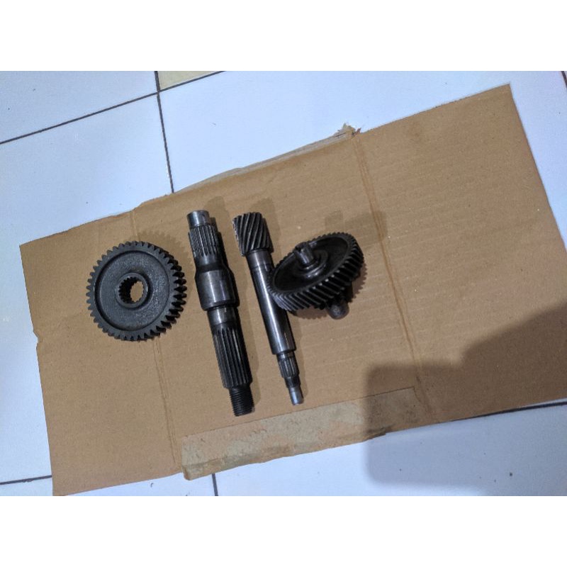 gigi rasio gear ratio gigi gardan full set yamah mio sporty/mio smile/mio sould original