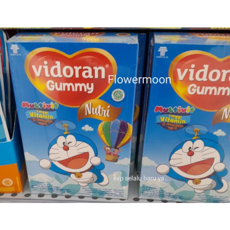 Vitamin Anak Vidoran Gummy Tinggi Calsium Vit D Nutri Termurah