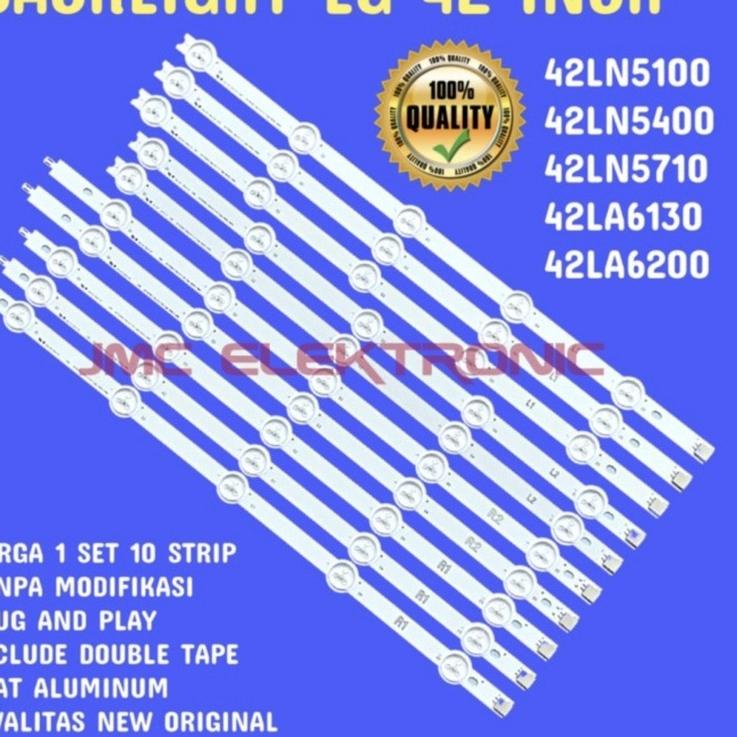 Langsung Kirim BACKLIGHT TV LED LG 42 INC 42LN5100 42LN5400 42LN5710 42LA6130 42LA6200 LAMPU BL LED 