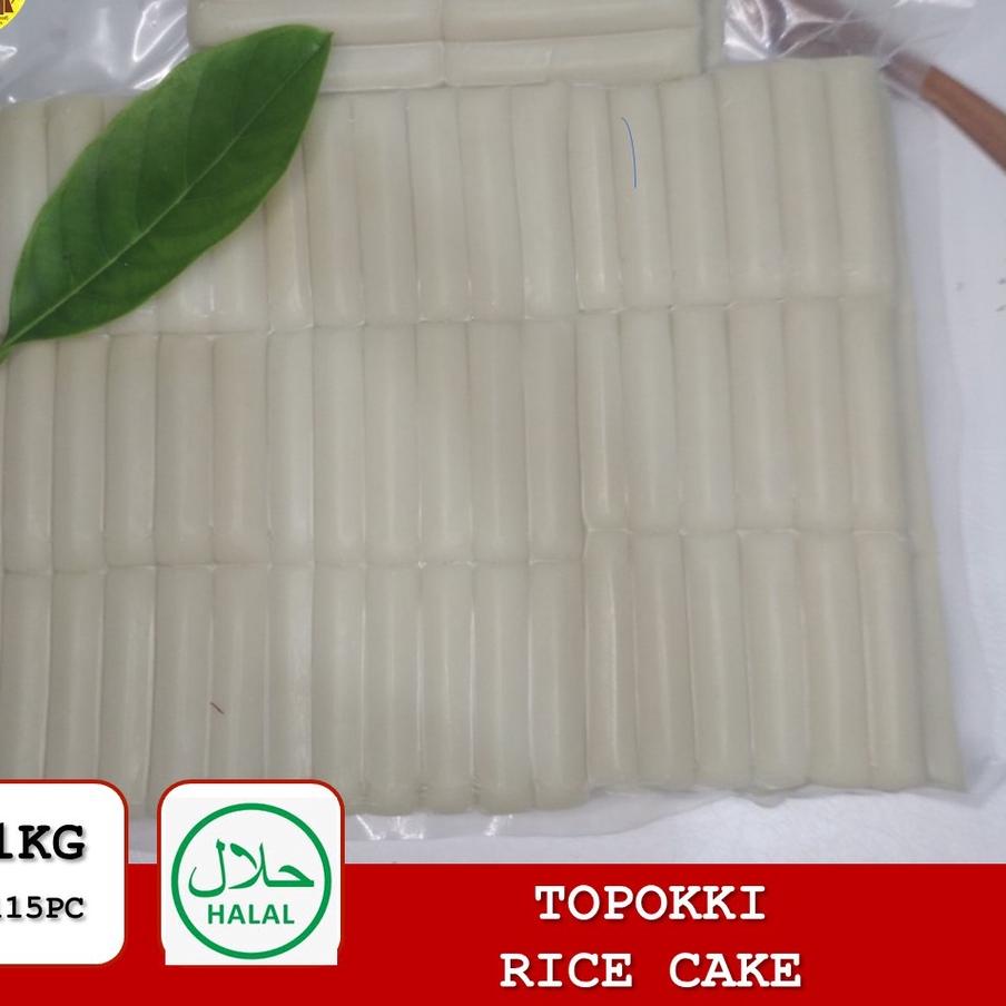 

Termurah dan terbaik SUPPLIER Topoki / Toppoki / Tteokbokki / Topokki / Rice Cake 1 kg