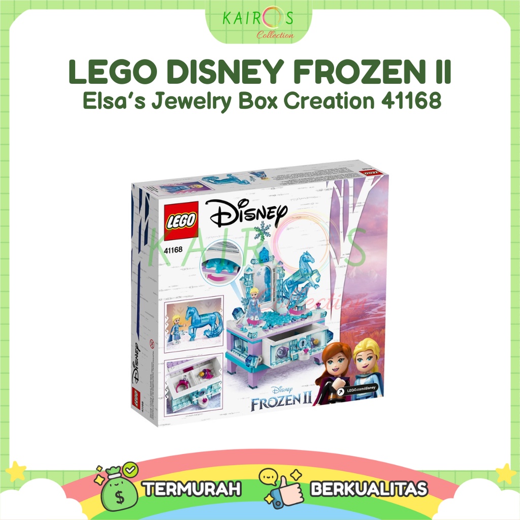 Lego Disney Frozen II Elsa’s Jewelry Box Creation 41168