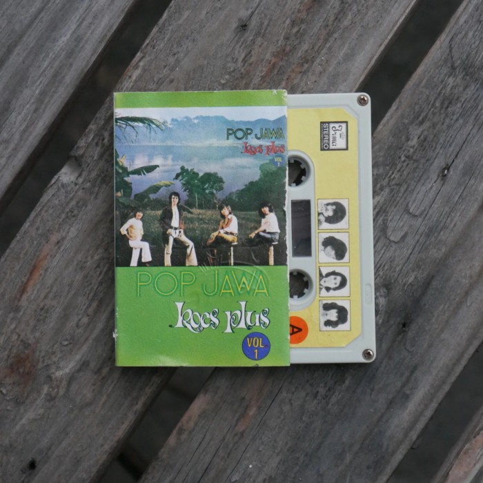 Kaset Pita Koes Plus ; Pop Jawa Vol 1