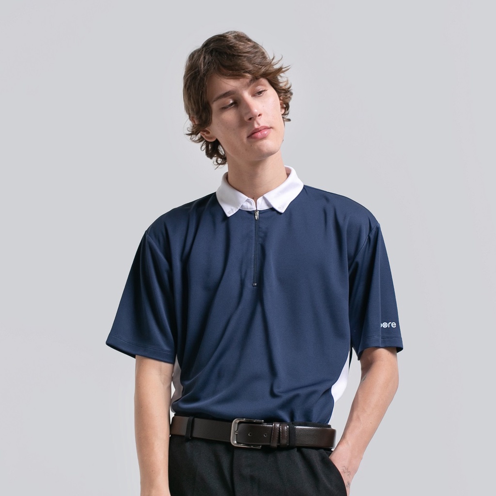 NOORE GOLF - Mason Polo - Navy - Pakaian Olahraga