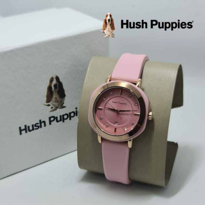 Jam Tangan Hush Puppies Rubber Favorit Kesukaan Terlaris Anti Air Keseharian Pria Wanita