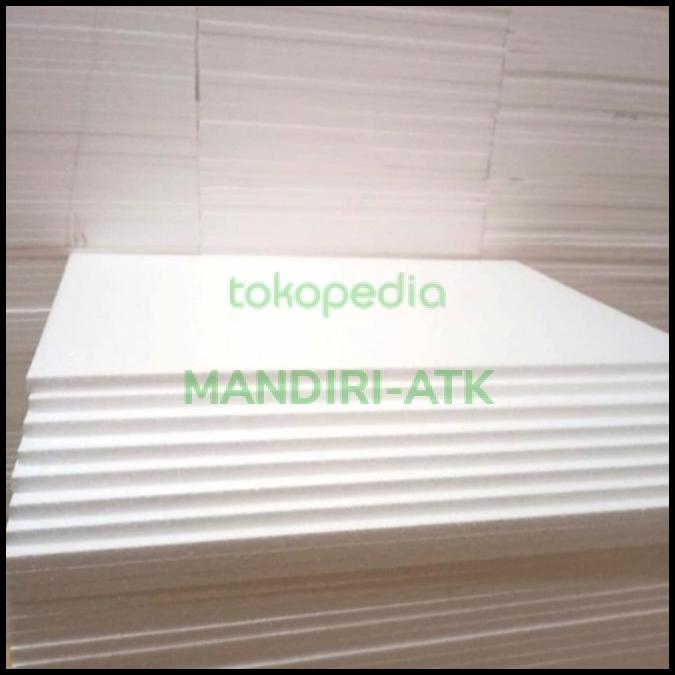 

Styrofoam / Sterefoam / Gabus Lembaran Uk.50Cm X 100Cm Tebal 1Cm