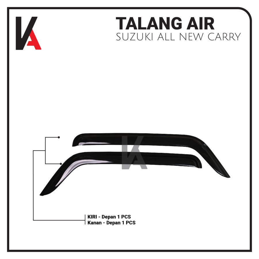 TALANG AIR PINTU MOBIL SUZUKI ALL NEW CARRY 2 PINTU MODEL SLIM HIGH QUALITY