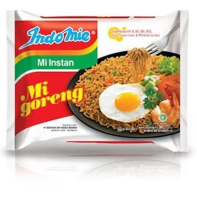 

TERLARIS Indomie Goreng Mie Instan 85g 5pcs/Banded