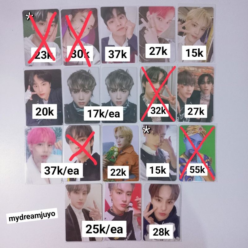 THE BOYZ Q Haknyeon Sunwoo Eric OFFICIAL PHOTOCARD Thrill-ing Maverick MD Kingdom The Film Festival 