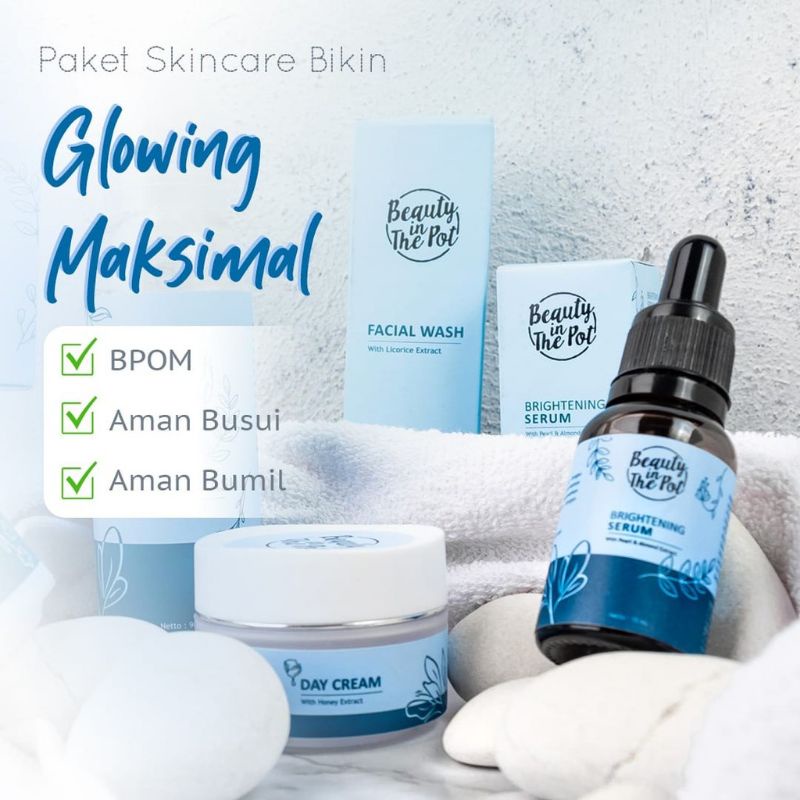 Beauty In The Pot Skincare | Perawatan Wajah BPOM Tersertifikasi | Brightening Series