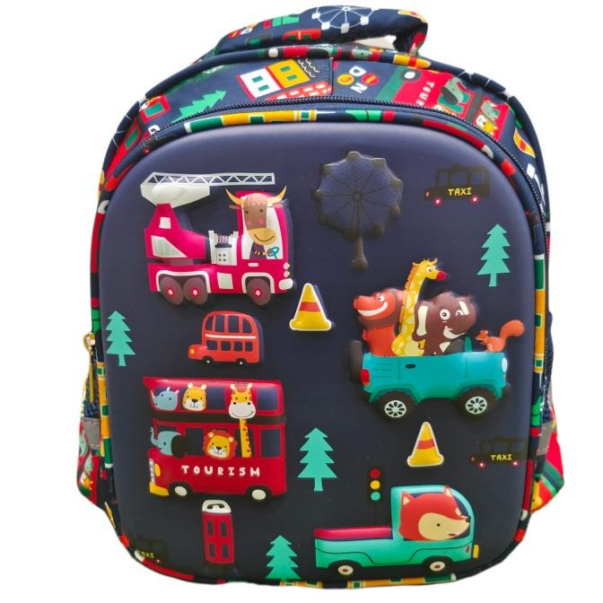 Tas Anak Tk Timbul Motif Animal Import Hsd