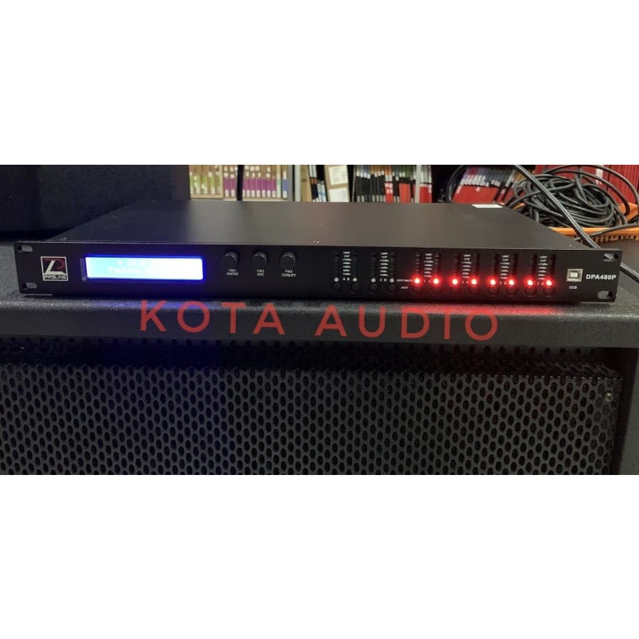 Processor Pasline LMS DPA 480 P/ DPA 480P 4 In 8 Out