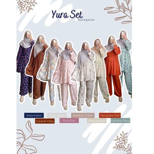 UBD.18Oc22в ‣ One Set Setelan Katun Rayon Piyama Yura Set